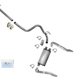 Exhaust System Ext Pipe Tail Pipes XLerator Muffler for 82-92 Camaro 5.0 Vin E H