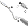 Silenciador de tubo de extensión del convertidor catalítico trasero para KIA Soul 2012-2013 1.6L
