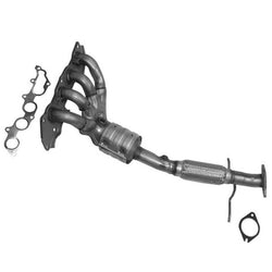 Front Manifold Catalytic Converter Flex Joint Fits for 2004-2010 Mazda 3 5 2.3L