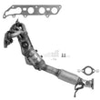 Front Manifold Catalytic Converter Flex Joint Fits for 2012-2015 Mazda 5 2.3L