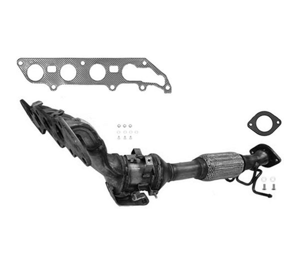 Manifold Catalytic Converter Flex Fits for 04-09 Mazda 3 2.0L Natural Aspirated