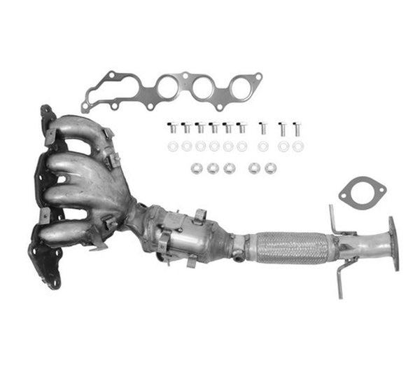 Manifold Catalytic Converter Flex Fits for 10-11 Mazda 3 2.0L Natural Aspirated