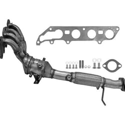 Manifold Catalytic Converter Flex Fits for 12-13 Mazda 3 2.0L Natural Aspirated