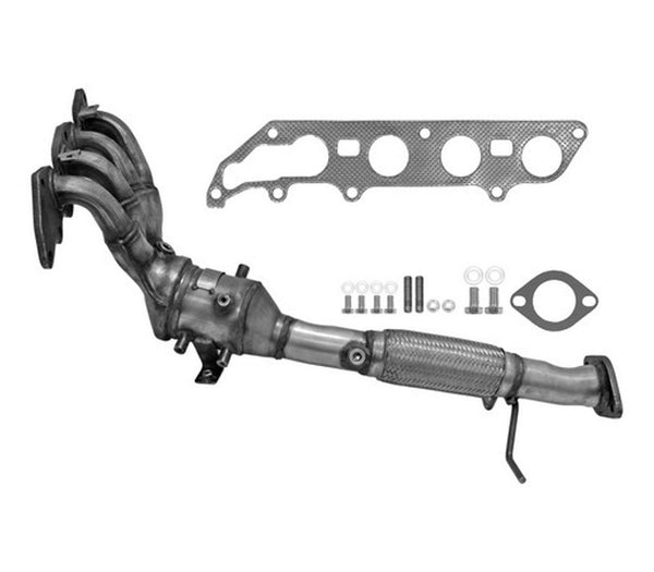 Manifold Catalytic Converter Flex Fits for 12-13 Mazda 3 2.0L Natural Aspirated