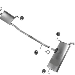 Exhaust Resonator Extension Pipe Muffler Fits for 2012-2015 GM Captiva Sport