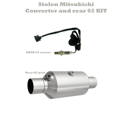 Catalytic Converter & 02  for 2015-2021mitsubishi Outlander Sport 2.0  KIT REAR - Photo 1