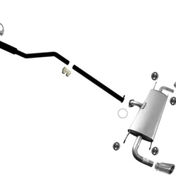 Silenciador de tubo de extensión de resonador compatible con Mazda CX5 de tracción delantera 2013-2016