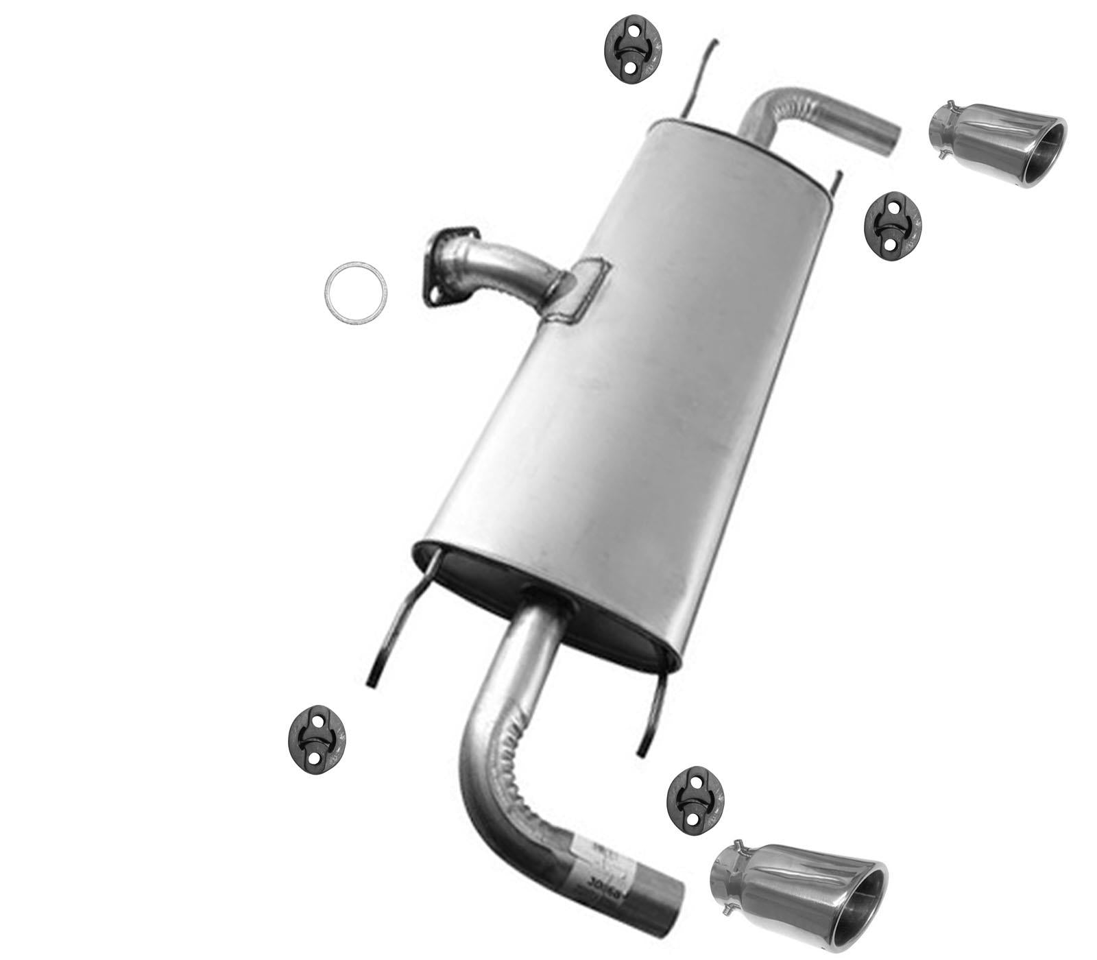 Rear Muffler Chrome Tips Gasket Fits for 2013-2017 Mazda CX5 REF PE01-40-100