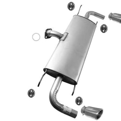 Rear Muffler Chrome Tips Gasket Fits for 2013-2017 Mazda CX5 REF PE01-40-100