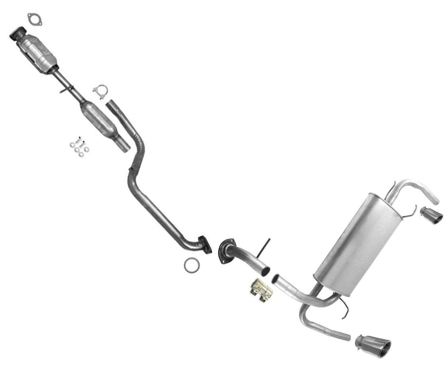 Silenciador de tubo de convertidor catalítico PZEV para Mazda 3 Hatchback 2.5L 2010-2012