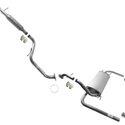 Rear Resonator Extension Pipe Muffler Fits for 2010-2012 Mazda 3 Sedan 2.5L