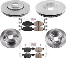Coated Disc Brake Rotors Ceramic Brake Pads for Honda SI 1.5L Turbo Engine