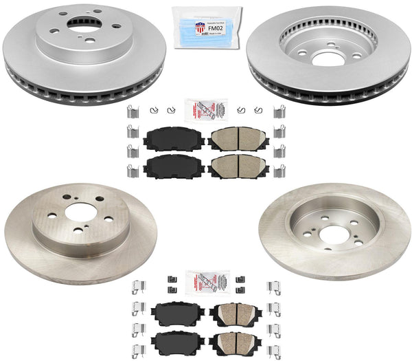 Pastillas de freno de rotores de freno de disco para Toyota Corolla 20-21 con freno de estacionamiento eléctrico