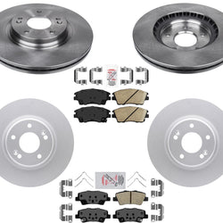 Pastillas de rotores de freno de disco para Hyundai Tucson 2020-2021 con freno de estacionamiento eléctrico