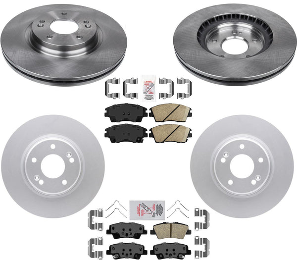 Pastillas de rotores de freno de disco para Hyundai Tucson 2020-2021 con freno de estacionamiento eléctrico