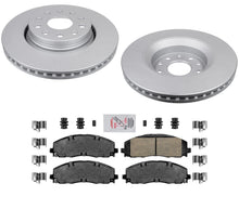 Para Jeep Wrangler 2018-2021 con rotores de freno delanteros y pastillas de freno más grandes de 330 mm.