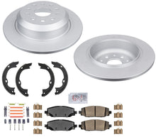 Para Jeep Wrangler 2018-2021 con pastillas de freno con rotores de freno traseros recubiertos más grandes de 342 mm