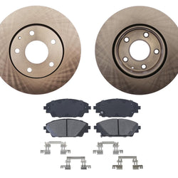 Hardware de pastillas de rotores de freno de disco delantero para Mazda 3 2019-2022 con tracción delantera