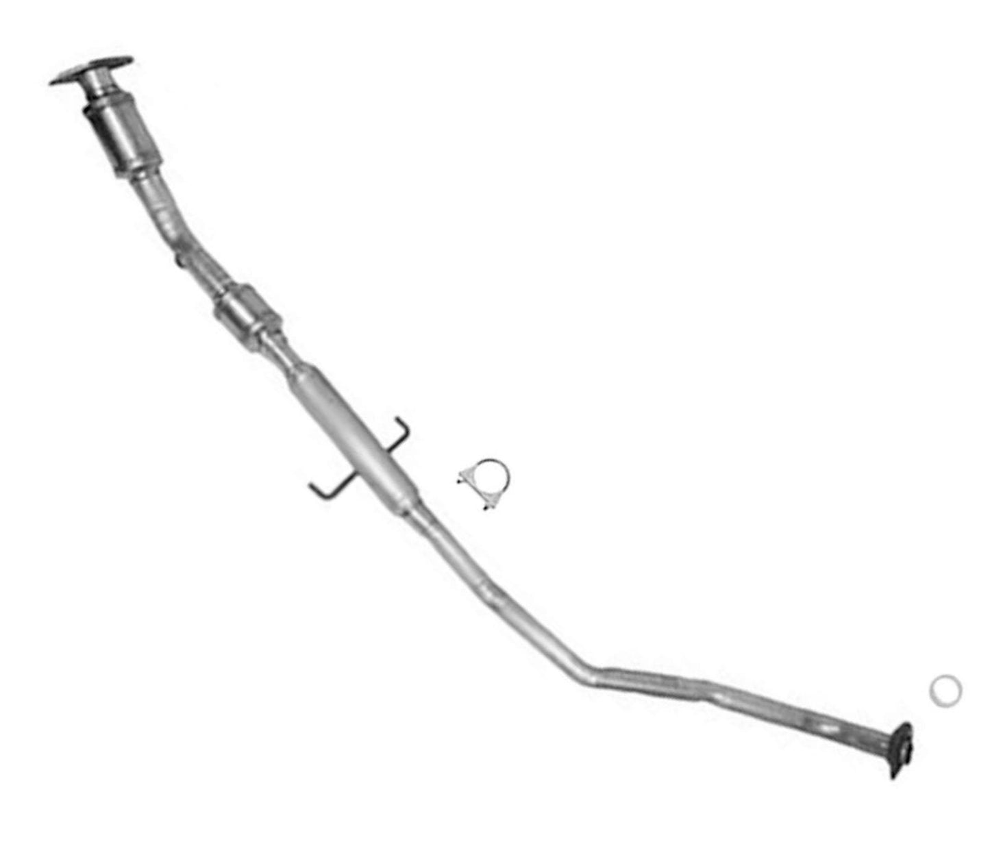 Catalytic Converter Resonator Muffler Assembly For Toyota Corolla 2009-2013 1.8L