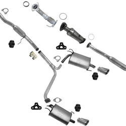 Converter Dual Muffler Exhaust Pipe System Fits for 2004-2008 Acura TSX 2.4L