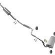 Muffler Exhaust Pipe System Fits 12-15 Ford Focus Sedan without PZEV Emissions