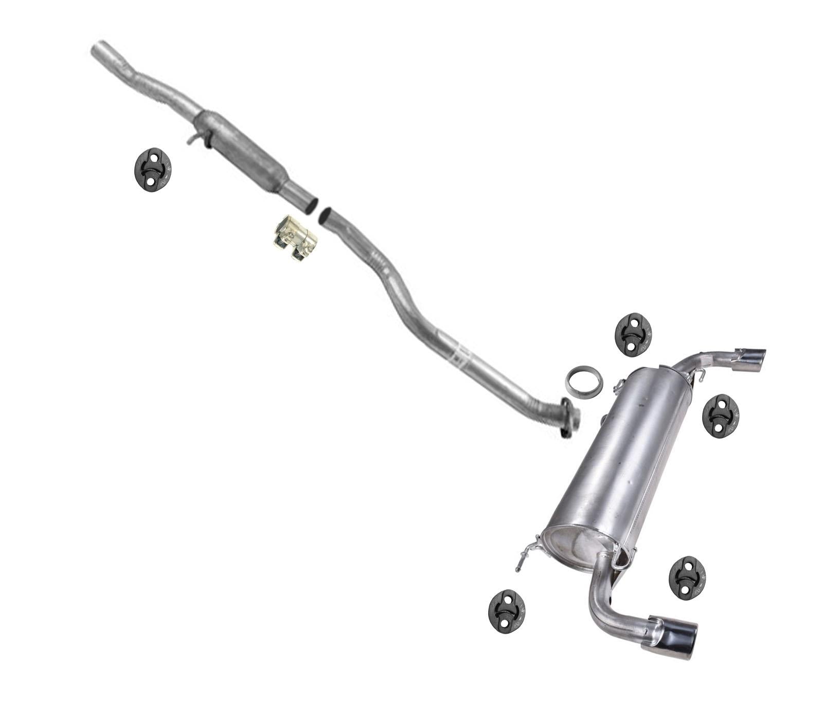 Silenciador trasero de tubo de extensión soldado para Mazda CX-7 2.3L 2007-2012 L3D7-40-100B