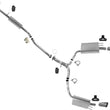 Complete Dual Muffler Exhaust Pipe System Fits for 13-17 Honda Accord 3.5L Sedan