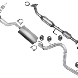 Dual Catalytic Converters Muffler Tail Pipe Fits 05-12 Tacoma 2.7 110