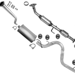 Dual Catalytic Converters Muffler Tail Pipe Fits 05-12 Tacoma 2.7 127