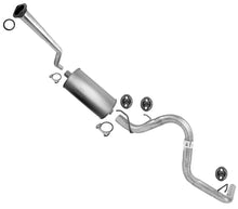 Exhaust Ext Pipe Muffler Tail Pipe Fits 16-20 Toyota Tacoma 3.5 140.6 Wheelbase