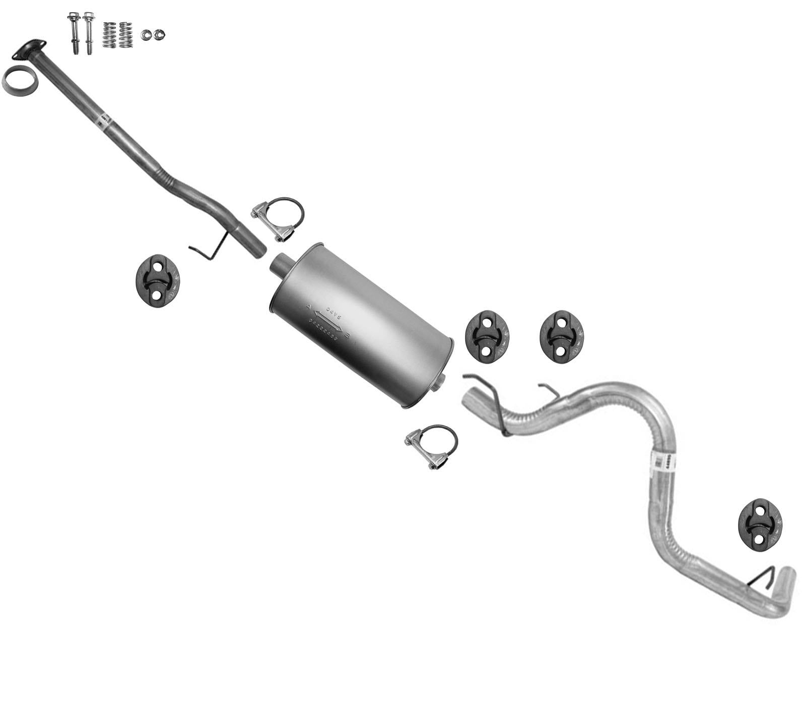 Exhaust Pipe Muffler Tail Pipe Fits 05-12 Toyota Tacoma 4.0 W/ 140.9" Wheelbase