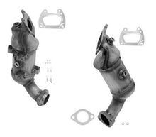 Se adapta al convertidor de colector catalítico delantero y trasero de 3,6 L para Dodge Grand Caravan 2011-2019.