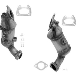 Fits 2011-2019 Dodge Grand Caravan 3.6L Front Rear Catalytic Manifold Converter