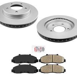 Front Brake 5 Hole Rotors Pads ALL WHEEL DRIVE ONLY 4x4 for Ford F150 97-03