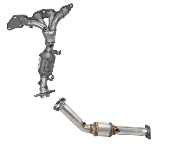 Fits 03-08 Mazda 6 2.3L Manifold and Lower Catalytic Converter SULEV Emissions