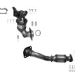 Manifold Catalytic Converter W/ Rear Fits 2012-2015 Honda Si 2.4L Made in USA