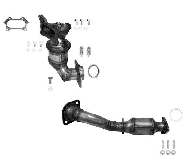 Manifold Catalytic Converter W/ Rear Fits 2012-2015 Honda Si 2.4L Made in USA