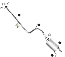 Silenciador trasero del tubo del sistema de escape con juntas para Ford Festiva 1988-1993