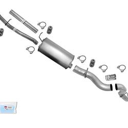 Exhaust Muffler Pipes For 2001-2006 GM Silverado 2500HD 6.0 8.1 167