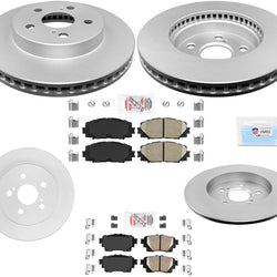 Pastillas de freno de rotores de freno de disco para Toyota Corolla 20-21 con freno de estacionamiento eléctrico