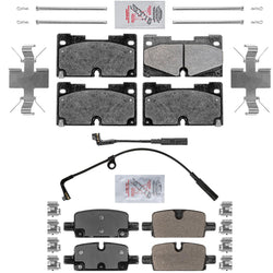Sensor de almohadillas metálicas mejoradas de fibra de carbono delantera y trasera para Chevrolet Tahoe 2021