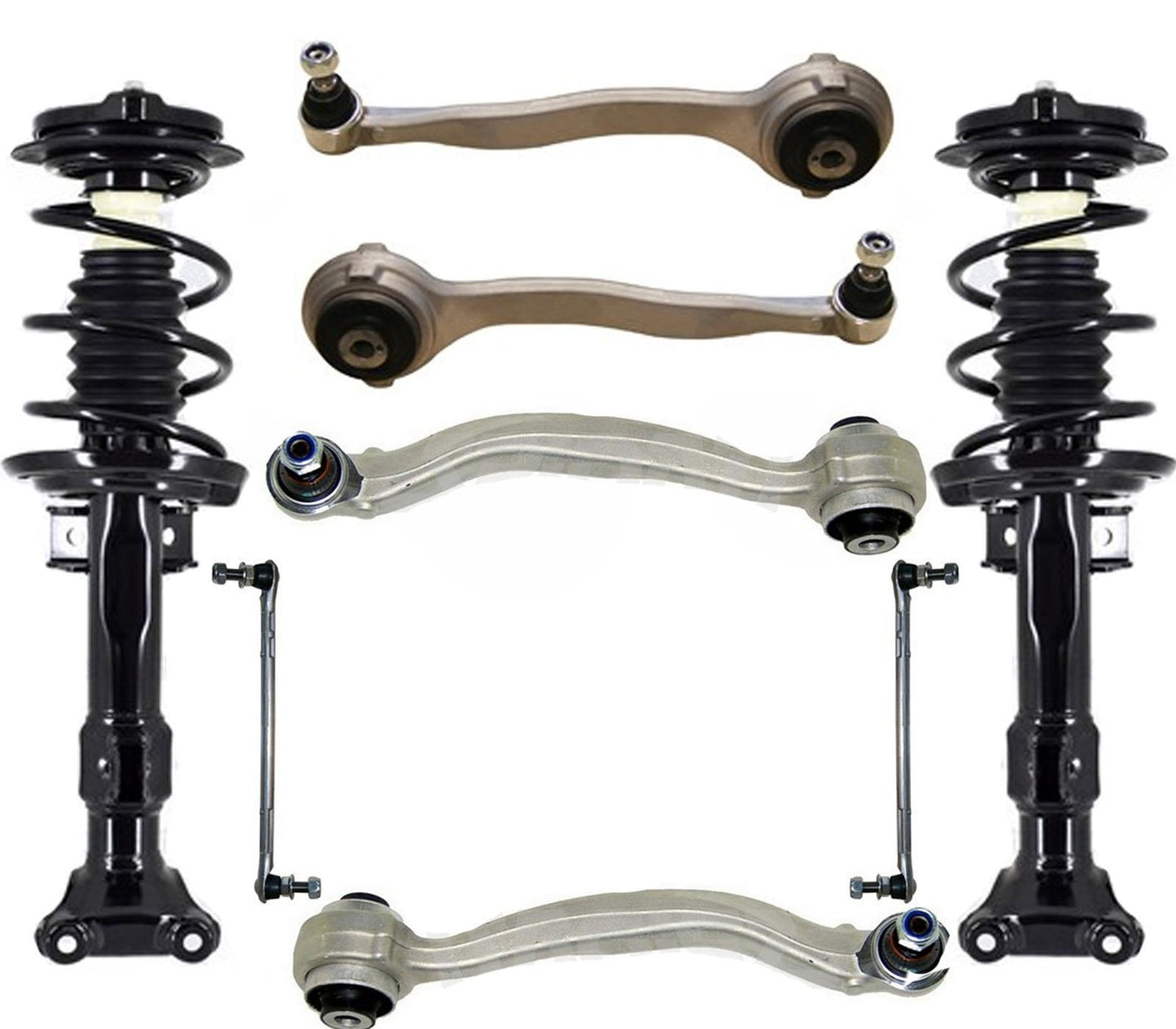 F Coil Spring Strut Assembly's For 10-14 Rear Wheel Drive Mercedes E350 Coupe 8P