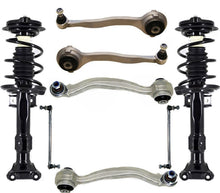 F Coil Spring Strut Assembly's For 10-14 Rear Wheel Drive Mercedes E350 Coupe 8P