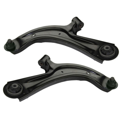 (2) Front Low Control Arms Ball Joints Bushings Fits For 13-14 NV200 Sentra MOOG
