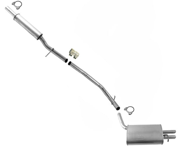 Tubo de silenciador de tubo de extensión de resonador para Ford Taurus X modelo 2008-2009 soldado