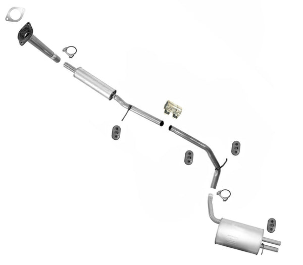 Tubo del sistema de escape del silenciador resonador para Ford Taurus 2008-2009 de emisión federal