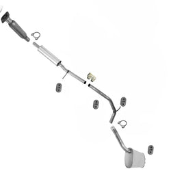 Exhaust System Resonator Muffler Pipe Fits for 2010-2012 Ford Taurus Model
