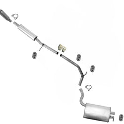 Exhaust System Resonator Muffler Pipe for 10-12 Ford Flex 3.5L Natural Aspirated