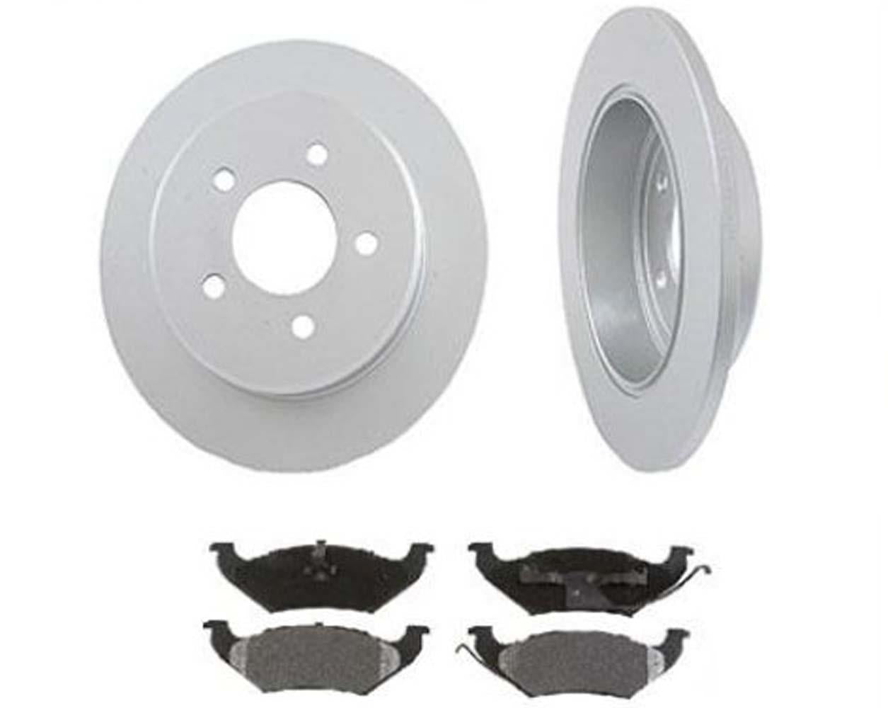 Se adapta a rotores de freno trasero y pastillas de cerámica Caravan Grand Caravan 97-2000.