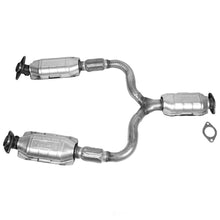 Los 3 convertidores catalíticos y tubos en Y del motor para Infiniti Q45 02-05 M45 03-04
